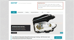 Desktop Screenshot of dexterendoscopy.com